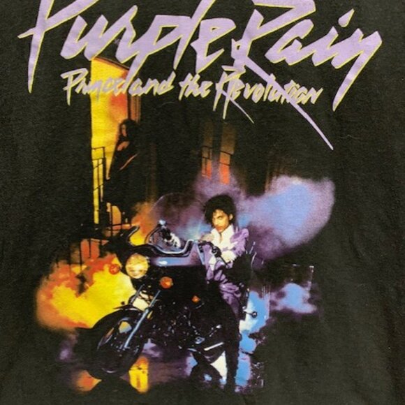 PRINCE PURPLE RAIN WOMENS BAND  TSHIRT - Picture 2 of 4